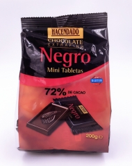 欧洲  chocolate negro 黑巧克力 200g  原装进口