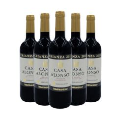 西班牙原装进口 CASA ALONSO红酒 啊隆索家族干红葡萄酒 红酒 750ml