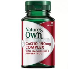 澳洲 Nature's OwnCoQ10辅酶Q10150mg/60粒 保护心脏抗氧化衰老保健品