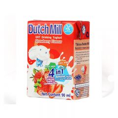 泰国Dutch Mill达美草莓味酸奶饮品90ml果味酸奶早餐奶饮料