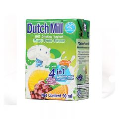 泰国Dutch Mill达美混合味酸奶饮品90ml果味酸奶早餐奶饮料