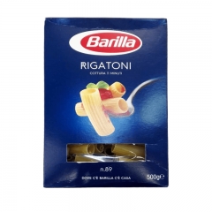 意大利Barilla百味来#89直筒形通心粉500g盒装意大利面意粉通心粉原装进口