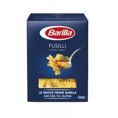 意大利Barilla百味来#98螺旋形进口意面500g盒装意大利面意粉通心粉原装进口