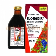 FLORADIX，铁和维生素补品，500毫升